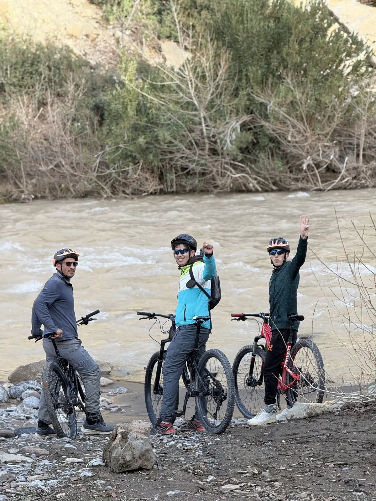 Mountain biking in Imsfrane
