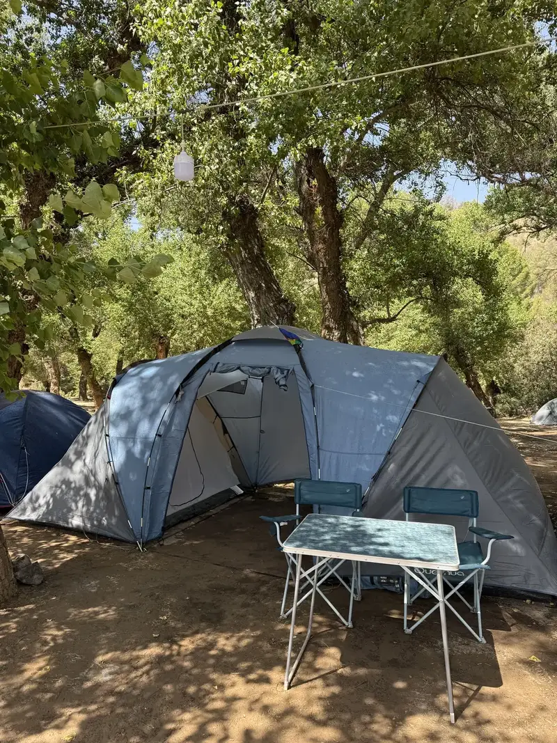Camping experience in Imsfrane