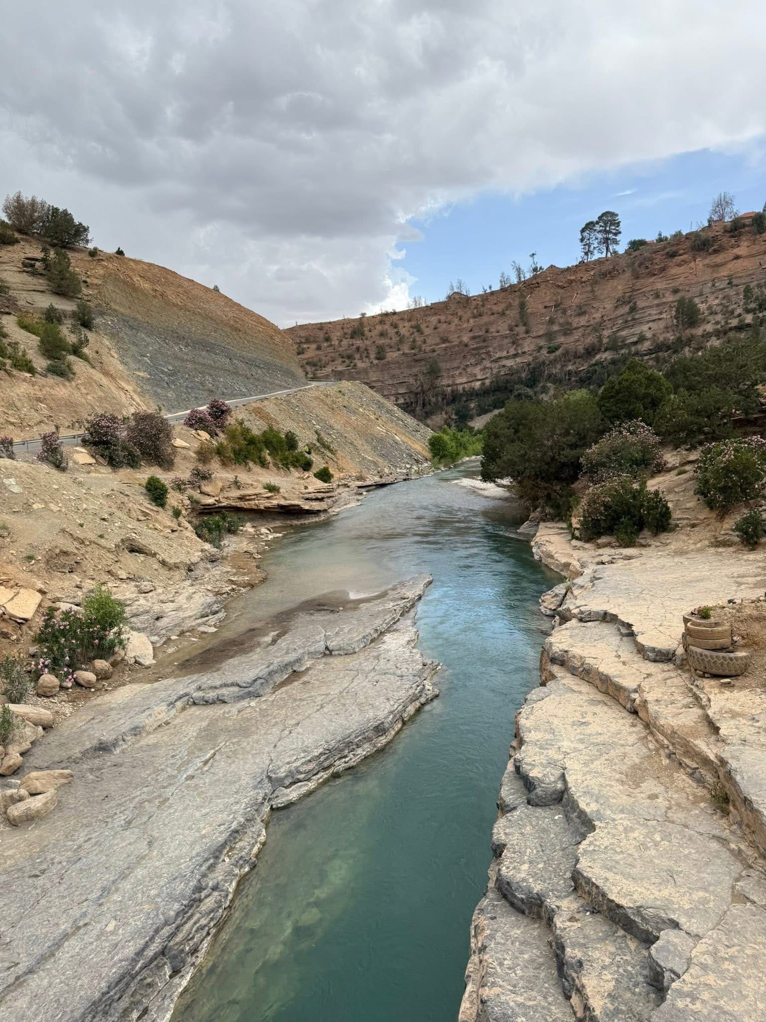 Oued Ahansal - rivière de l'Atlas