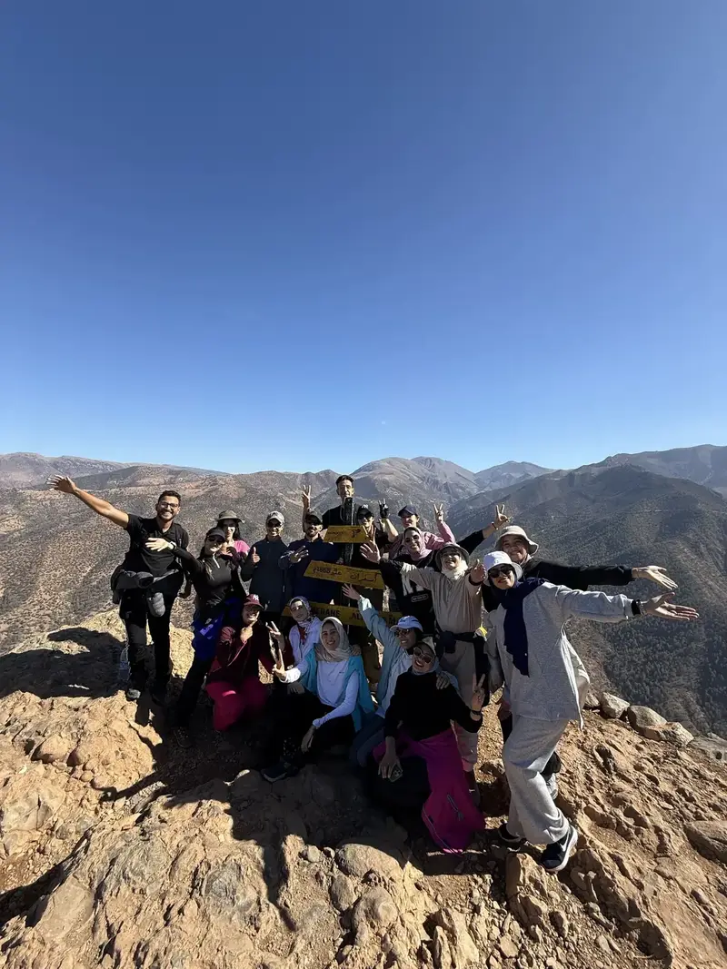 Jebel Imsfrane summit hike