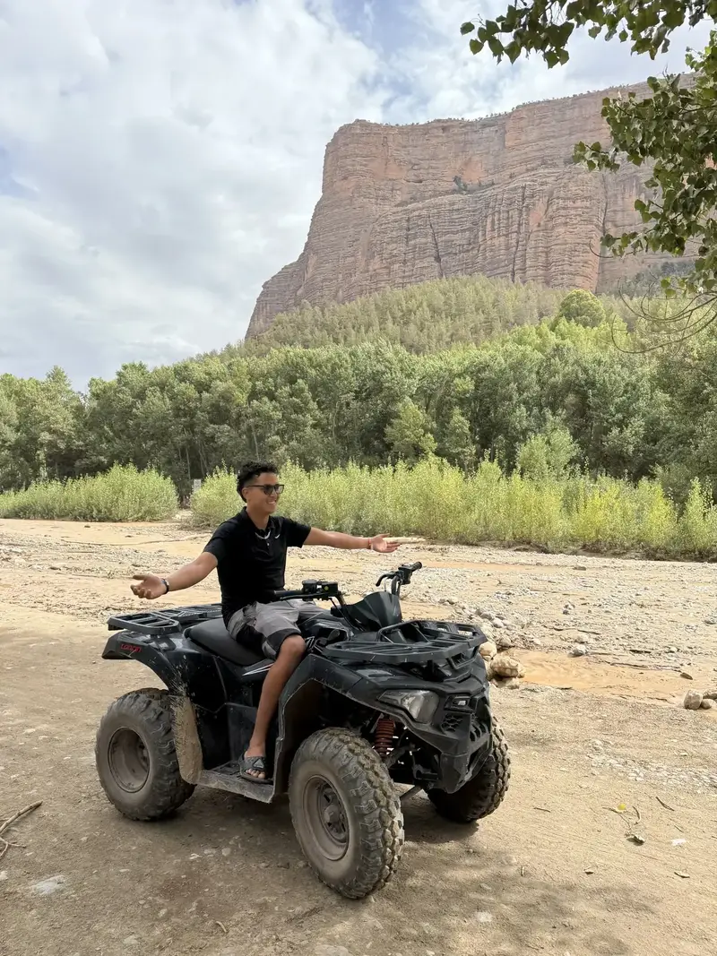 Quad adventure in the Atlas Mountains