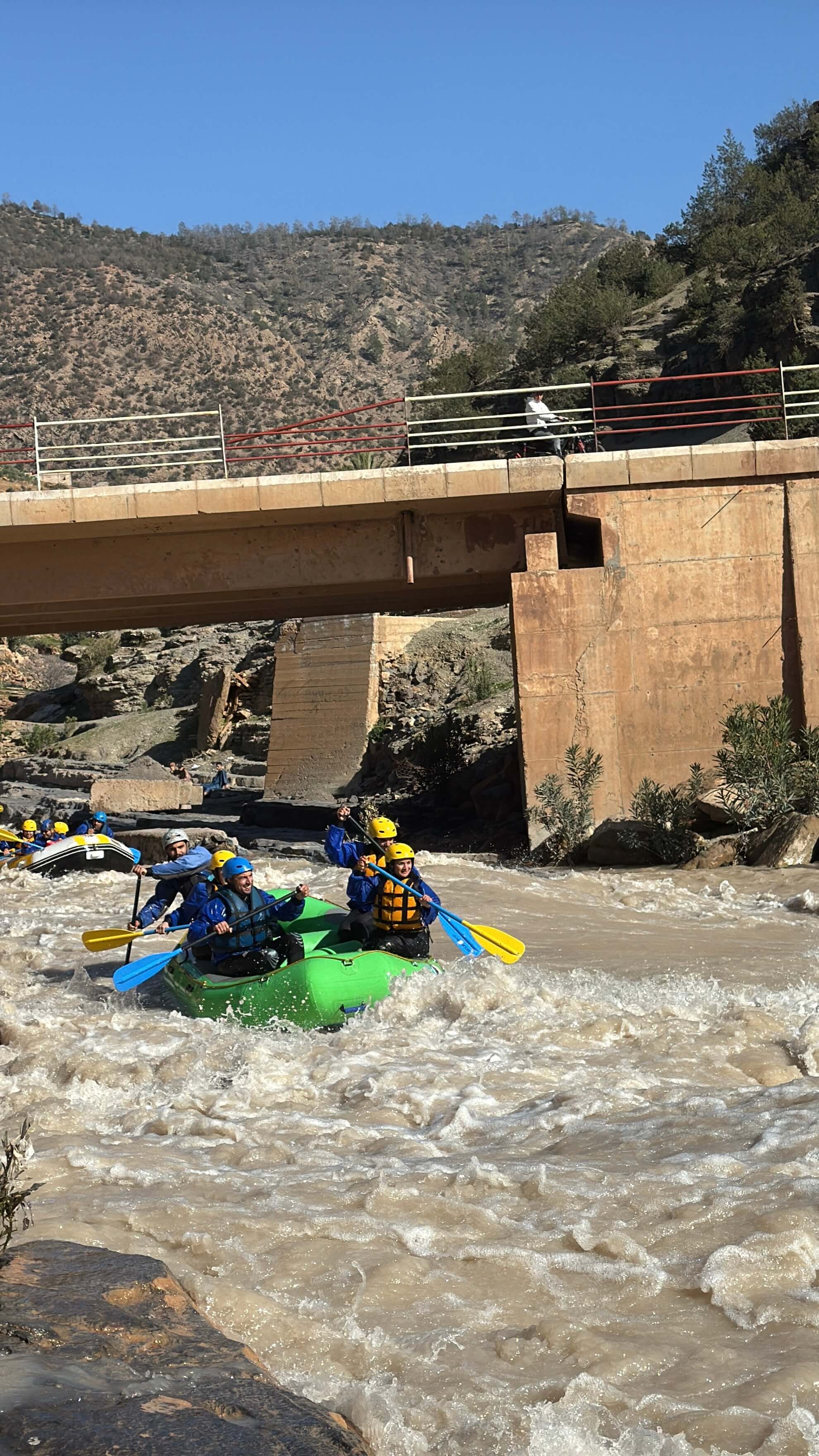 Expédition rafting 50km sur 2 jours avec bivouac