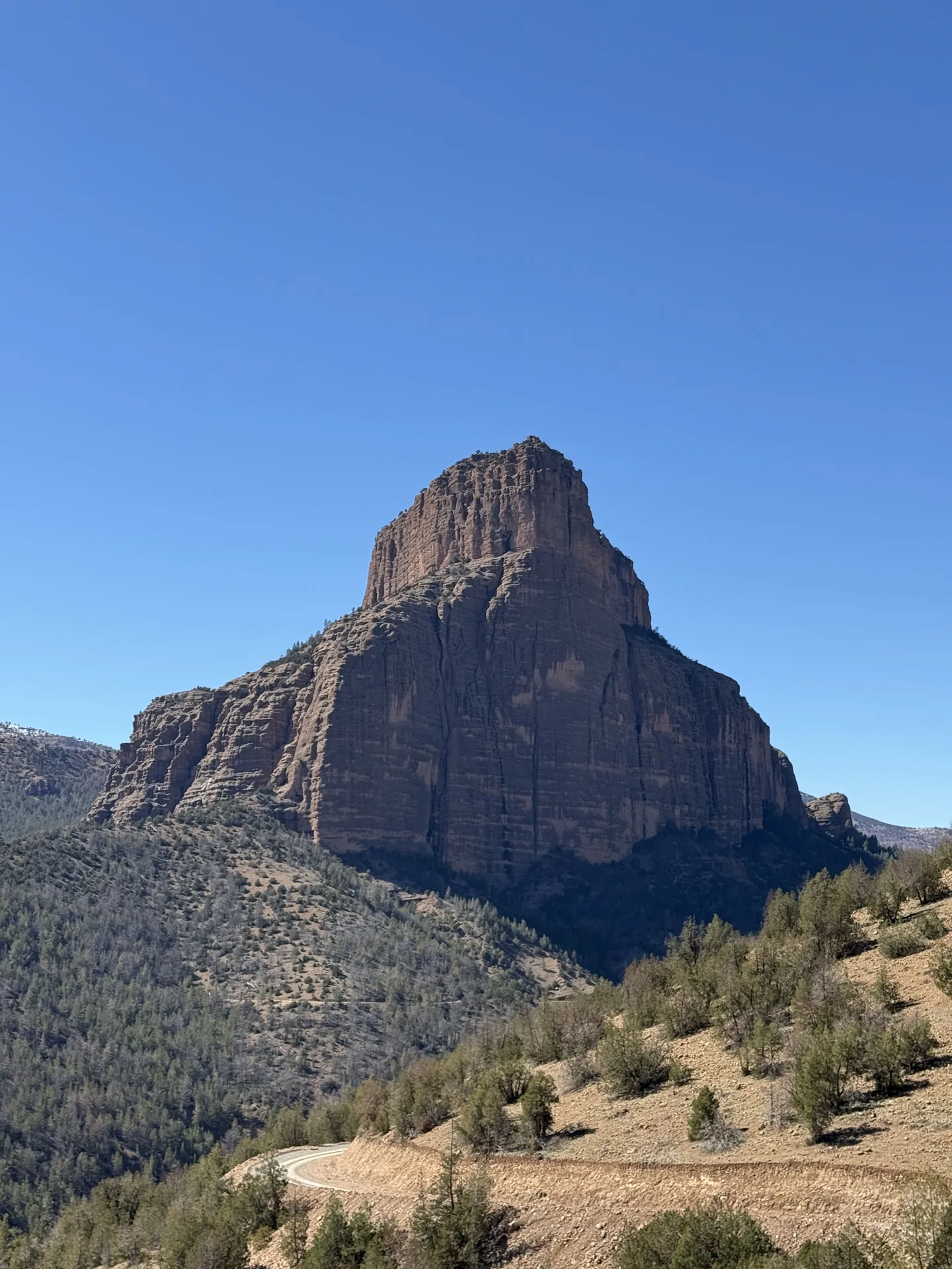 Jebel Msfrane y sus paisajes de montaña